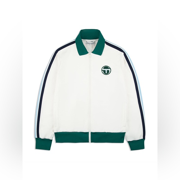 Sergio Tacchini MONTE TRACK JACKET ARCHIVIO- GARDENIA & PANTS SET - Picture 4 of 14